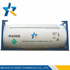 R409B উচ্চ বিশুদ্ধতা 99.8% মিশ্র স্নিগ্ধকারী গ্যাস R409B ISO14001 / Rosh সার্টিফিকেশন