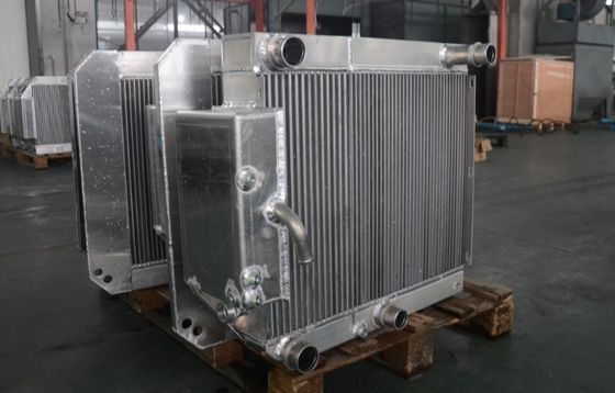 ভ্যাকুয়াম Brazing আর আর্গন ঝালাই একক স্ক্রু কম্প্রেসার তাপ এক্সচেঞ্জার