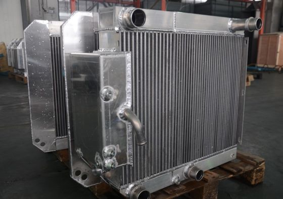 ভ্যাকুয়াম Brazing আর আর্গন ঝালাই একক স্ক্রু কম্প্রেসার তাপ এক্সচেঞ্জার