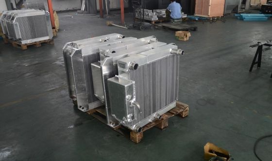 ভ্যাকুয়াম Brazing আর আর্গন ঝালাই একক স্ক্রু কম্প্রেসার তাপ এক্সচেঞ্জার