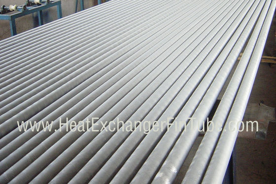 A249 TP304 / TP304L ঝালাই টিউব, তাপ জন্য Extruded সলিড ডানা স্টক