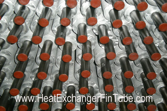 A214 সি এস ঝালাই স্ক্রুর ন্যায় পেঁচাল যন্ত্র Extruded ডানা টিউব OD31.75mmX1.65mmWT