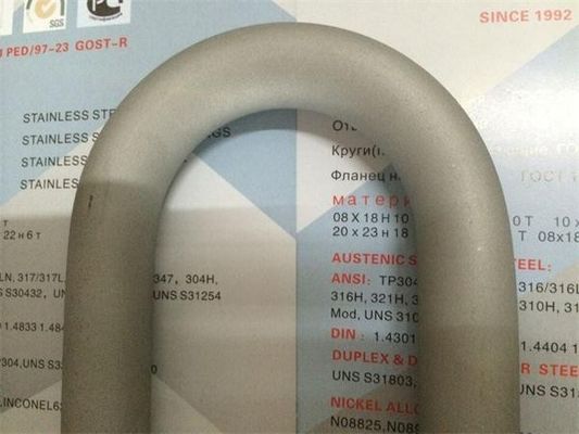 ASME বি SA269 / SA213 A1016 স্টেইনলেস স্টীল ইউ নাভীর, তাপ এক্সচেঞ্জার পাইপ