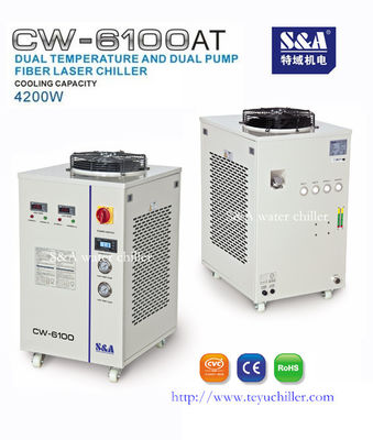 500W ফাইবার লেজার হিসাবে The CW-6100AT জন্য শিল্পকৌশল পানি সিনেমা